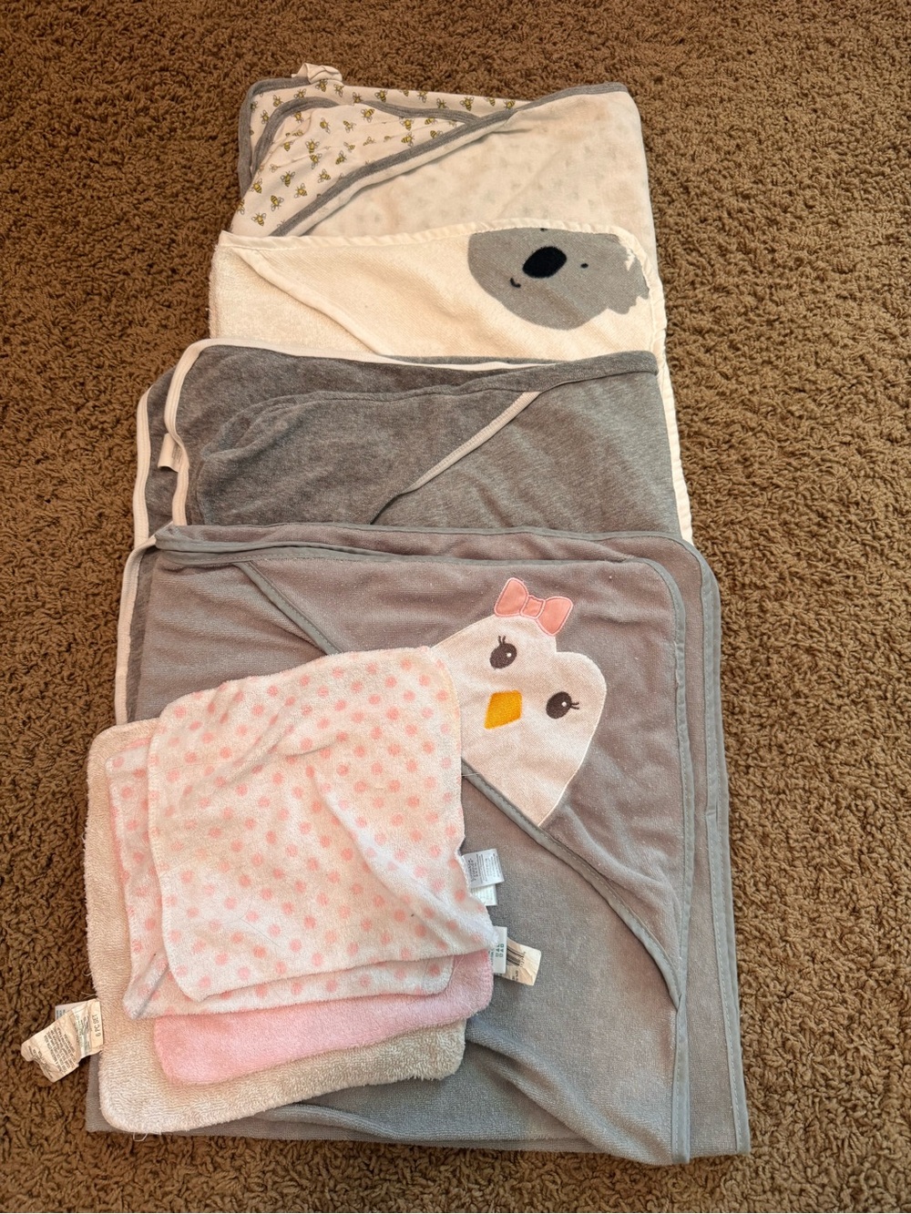 Hooded Baby Towel Sets